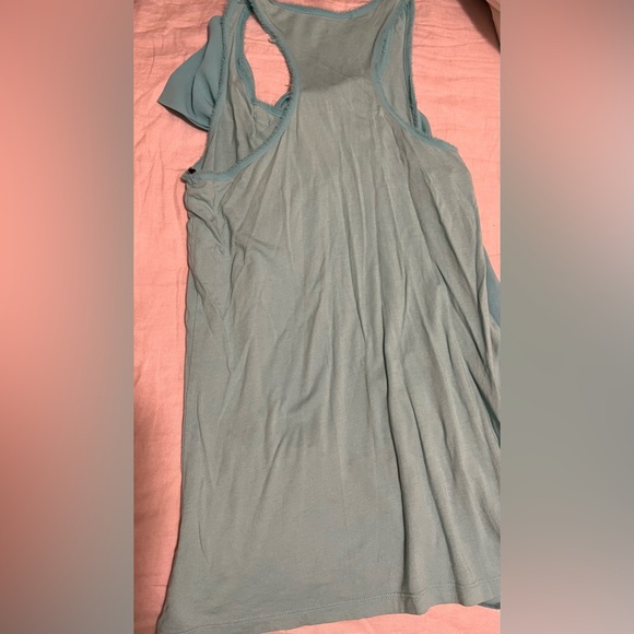 Blue bow blouse size small - Picture 2 of 2